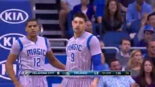 Nikola Vucevic Hits All Nine Shots In The First Half