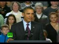 Video Indignados de OWS interrumpen a Obama durante un discurso en New Hampshire