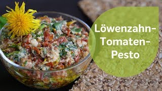 Löwenzahn-Tomaten-Pesto | Vegane Rezepte | Glutenfrei