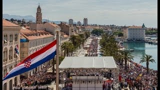 Split Celebrates Croatias Incredible World Cup Performance