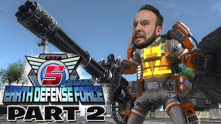 Earth Defense Force 5 Part 2 - Funhaus Gameplay