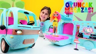 Ayşe'nin oyuncak mağazası. Yeni oyuncak LOL karavan! Çocuk su