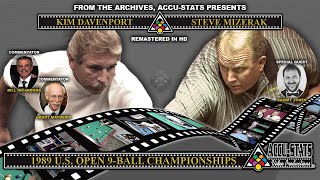 9-Ball - Steve Mizerak Vs Kim Davenport - 1989 Us Open 9-Ball Championship