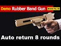 Auto Return, 8 rounds Rubber Band Hand Gun /OGG CRAFT