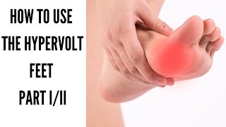 How to use the Hypervolt Feet - Foot Release Part I - Massage gun Techniques