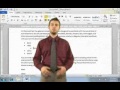 How to Use Bullet Lists in Microsoft Word 2010 - Online Tutorials