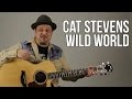 Cat Stevens Wild World Guitar Lesson + Tutorial