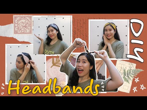 DIY: 4 CÁCH TỰ TAY MAY BĂNG ĐÔ SIÊU DỄ TẠI NHÀ KHÔNG TỐN MỘT ĐỒNG | How To Sew Headbands | Hạ Summi