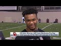 Kyler Murray Breaks Down his Pro Day Performance