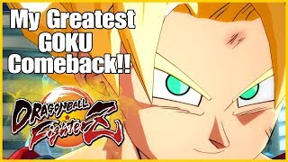 My Greatest Comeback In Dragon Ball Fighterz Close Match