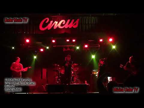 18 Cicatrices en VIVO - Circus - Lo que Nace del Alma Presentación en vivo del nuevo material de 18…