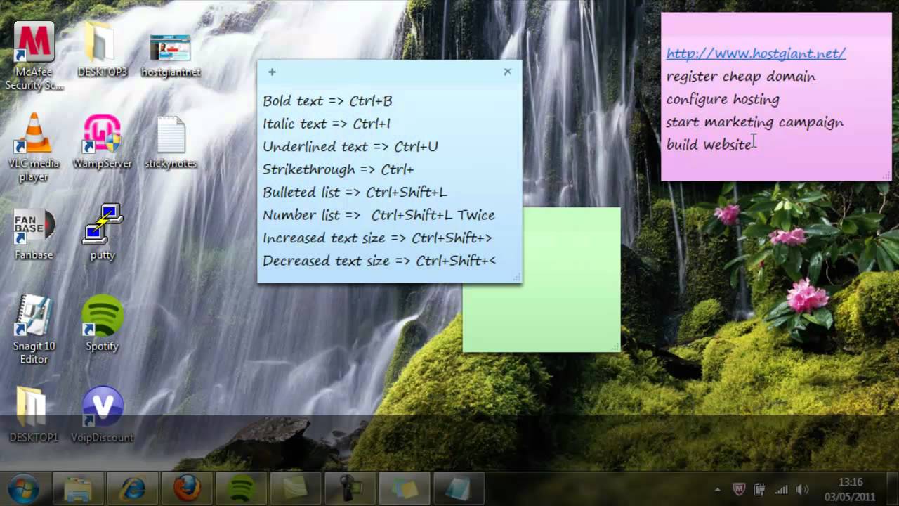 yellow sticky notes for desktop free