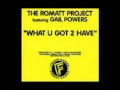 The Romatt Project feat. Gail Powers - What U Got 2 Have [Jurrassic Park Mix][Todd Terry]