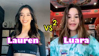 Lauren Kettering Vs Luara Fonseca, Part 2 Tiktok Dance Compilation