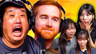 Korean Girls React To The Funniest U.s. Podcasts 𝙊𝙎𝙎𝘾