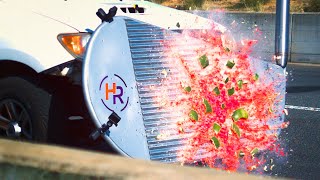 Golf Club Car Vs. Watermelon At 6,000Fps