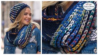 Trend Bere Boyunluk Yapımı - Making Trendy Beret & Cowl