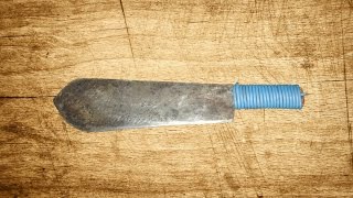 Тесак своими руками из рессоры Тесак своими руками из рессоры