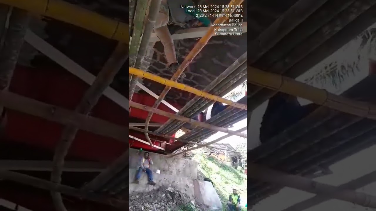 Perkuatan lantai jembatan dengan Frp Eglass Perkuatan lantai jembatan dengan Frp Eglass