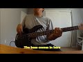 "Babe" (Styx) Bass Cover