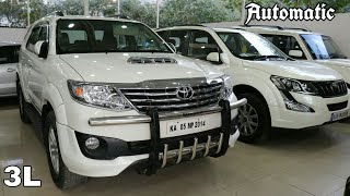 3.SUV/MUV- Buy Used Cars Second Hand Bangalore Toyota Fortuner,Mahindra XUV 500,Scorpio,Thar,Duster