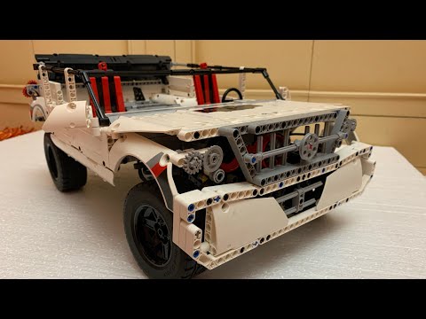 LEGO technic Toyota mockup (4K)