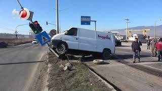 Boluda Zincirleme Trafik Kazası 1 Yaralı