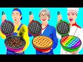 Me vs Grandma Cooking Challenge  Simple Secret Kitchen Hacks and Tools by Fun Challenge