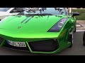 Lamborghini Gallardo Chrome Green Wrap Foliert Folierung Folie V10 in Monaco Top Marques 2013