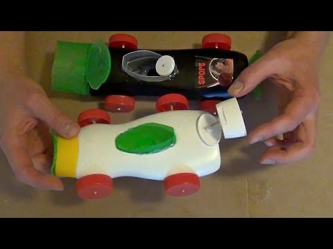 Машины из бутылок своими руками 24