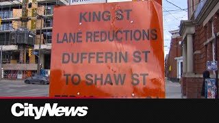 City announces upcoming road closures along King Street West to accommodate cons