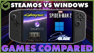 Legion Go Steamos Vs Windows 4 Games Compared
