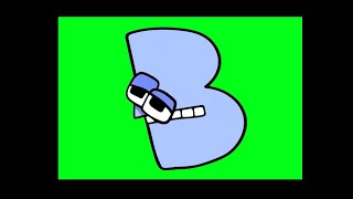 Alphabet Lore Just B Green Screen 알파벳 로어 저스트 B 그린 스크린