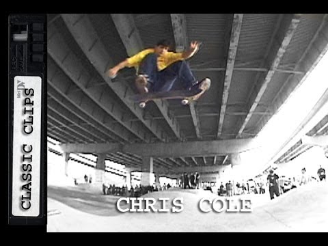 Chris Cole Skatepark Skateboarding Classic Clips #146