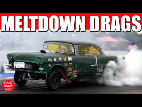 2017 Meltdown Drags Old School Gasser Drag Racing