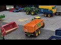 RC Tractors John Deere, Case and Fendt at work! Siku Farmland in Neumünster, Germany.