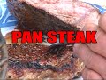 Grilled Pan Steak Barbecue Recipe by the BBQ Pit Boys