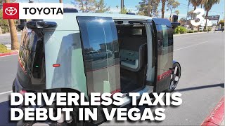 Driverless Taxis Debut In Las Vegas, Offering Free Rides