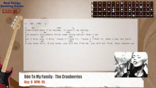 Download Lagu Ode To My Family The Cranberries Bass Backing Track With Chords And Lyrics Mp3 Download Lagu Ode To My Family The Cranberries Bass Backing Track With Chords And Lyrics Mp3