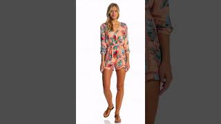 I056 Slow-Mo 4K Claire Gerhardstein Wearing A Playsuit