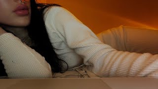 Reading You To Sleep Asmr In French Inaudible Whispering, Mouth Sounds, Gum Chewing