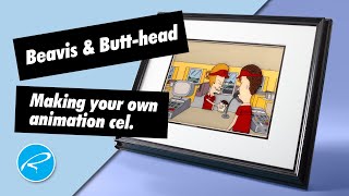 How To Make An Animation Cel. Beavis And -Head.
