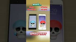 Speed Test Throwback Xperia Z5 Premium Vs. Iphone 6S Surprise Winner