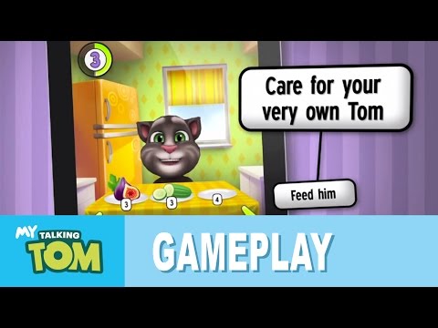 Video of game play for My Talking Tom