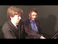 الدكتور علي الشعبي مع الموسيقار العالمي Vincent Corver