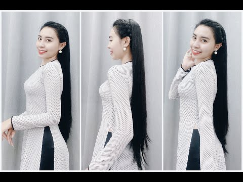 Hướng Dẫn Cách Làm Tóc Mặc Áo Dài