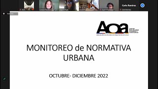 Presentación del 18° Reporte Normativo AOA - Octubre a Diciembre 2022