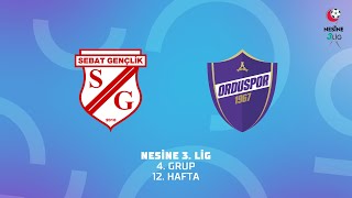 Nesine 3. Lig 4. Grup Sebat Gençlik Spor - Orduspor 1967