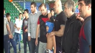 Видео Турнир по кикбоксингу на кубок Имама Шамиля от Гелиос Хасавюрт, проспект Имама Шамиля, Хасавюрт, Россия