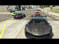 GTA V Online - Corrida de Stunts de CARRO! Rampas Gigantes!